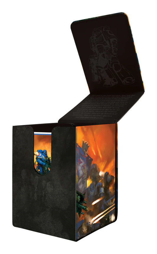 Ultra Pro - Warhammer 40k - Adeptus Astartes Alcove Flip Deck Box - Space Marines