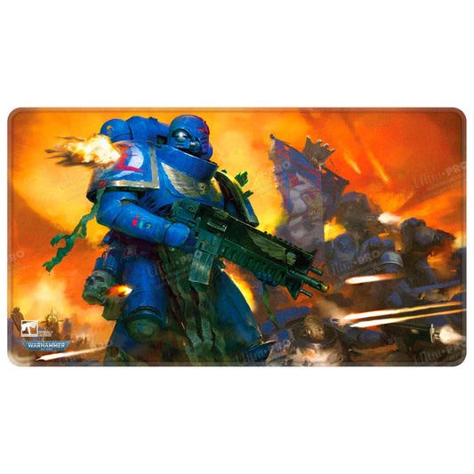 Ultra Pro - Warhammer 40k - Stitched Adeptus Astartes Playmat - Space Marines