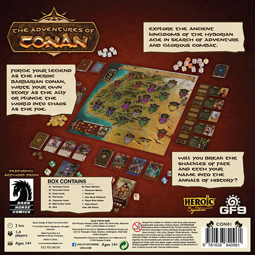 The Adventures of Conan - Base Game