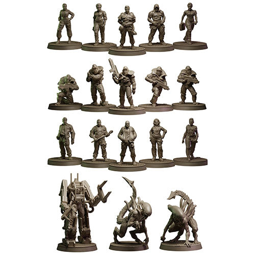 Alien RPG - Rapture Protocol Miniatures Set (20 Minis)