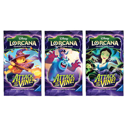 Disney Lorcana TCG - Set 13 Attack of the Vine - Booster Pack (24 Count)