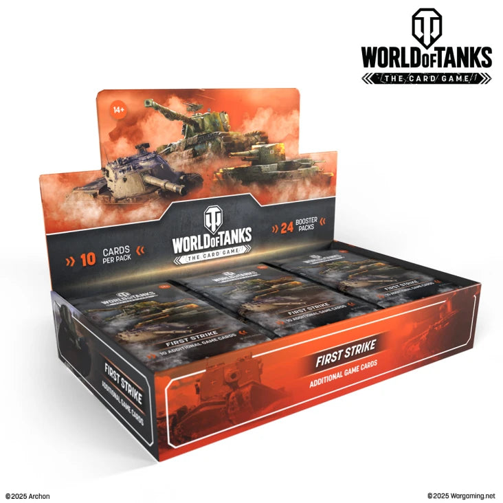 World of Tanks: The Card Game | BOOSTER DISPLAY: FIRST STRIKE