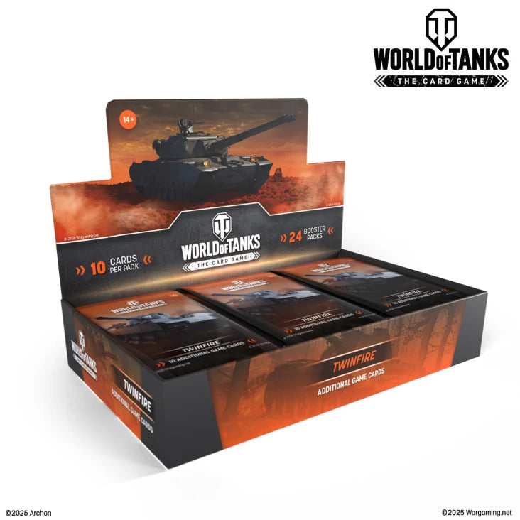 World of Tanks: The Card Game | BOOSTER DISPLAY: TWINFIRE