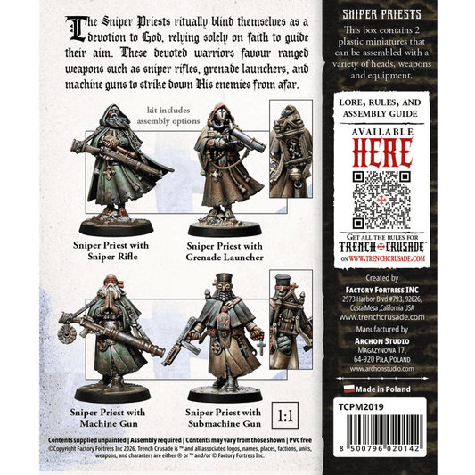 Trench Crusade: Sniper Priests