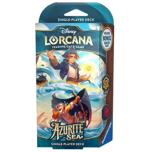 Disney Lorcana TCG Azurite Sea - Starter Deck