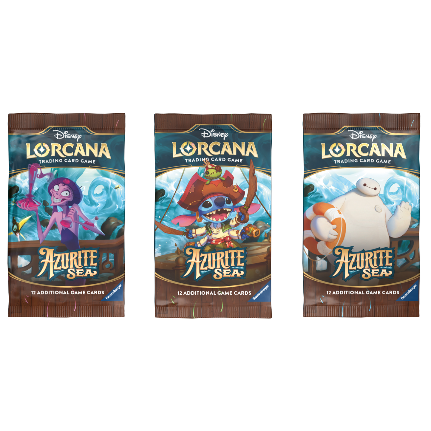 Disney Lorcana TCG Azurite Sea - Booster Box (24 x Booster Packs)
