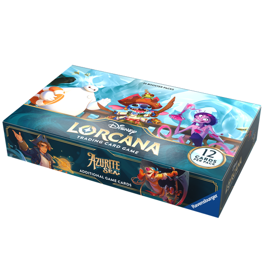 Disney Lorcana TCG Azurite Sea - Booster Box (24 x Booster Packs)