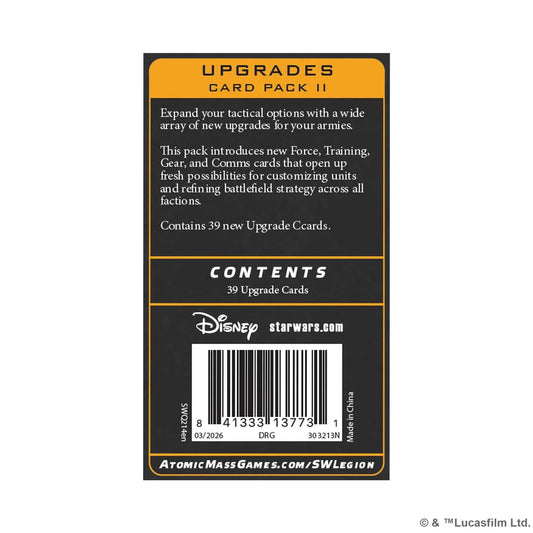 Star Wars: Legion Upgrades Card Pack II