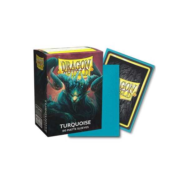 Dragon Shield Matte Sleeves - Turquoise 100pk