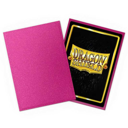 Dragon Shield Matte Sleeves - Sparkles Pink Sapphire 100pk