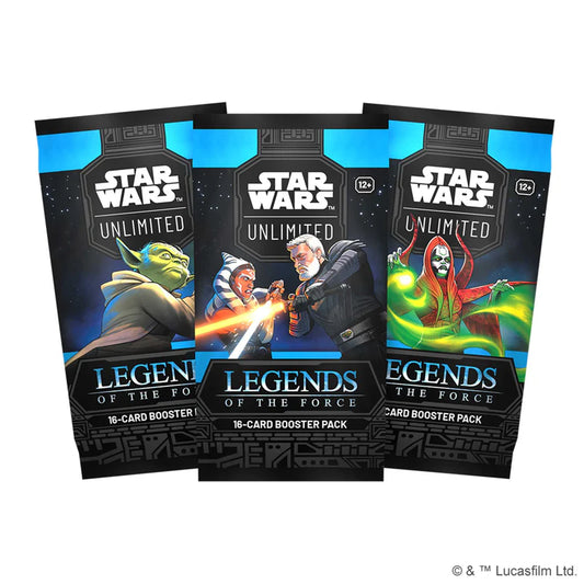 Star Wars: Unlimited Legends of the Force Booster Display CDU