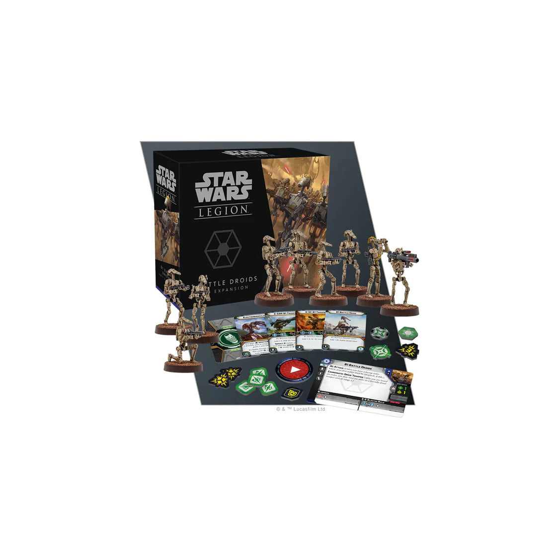 Star Wars: Legion - B1 Battle Droids Unit Expansion (Old)