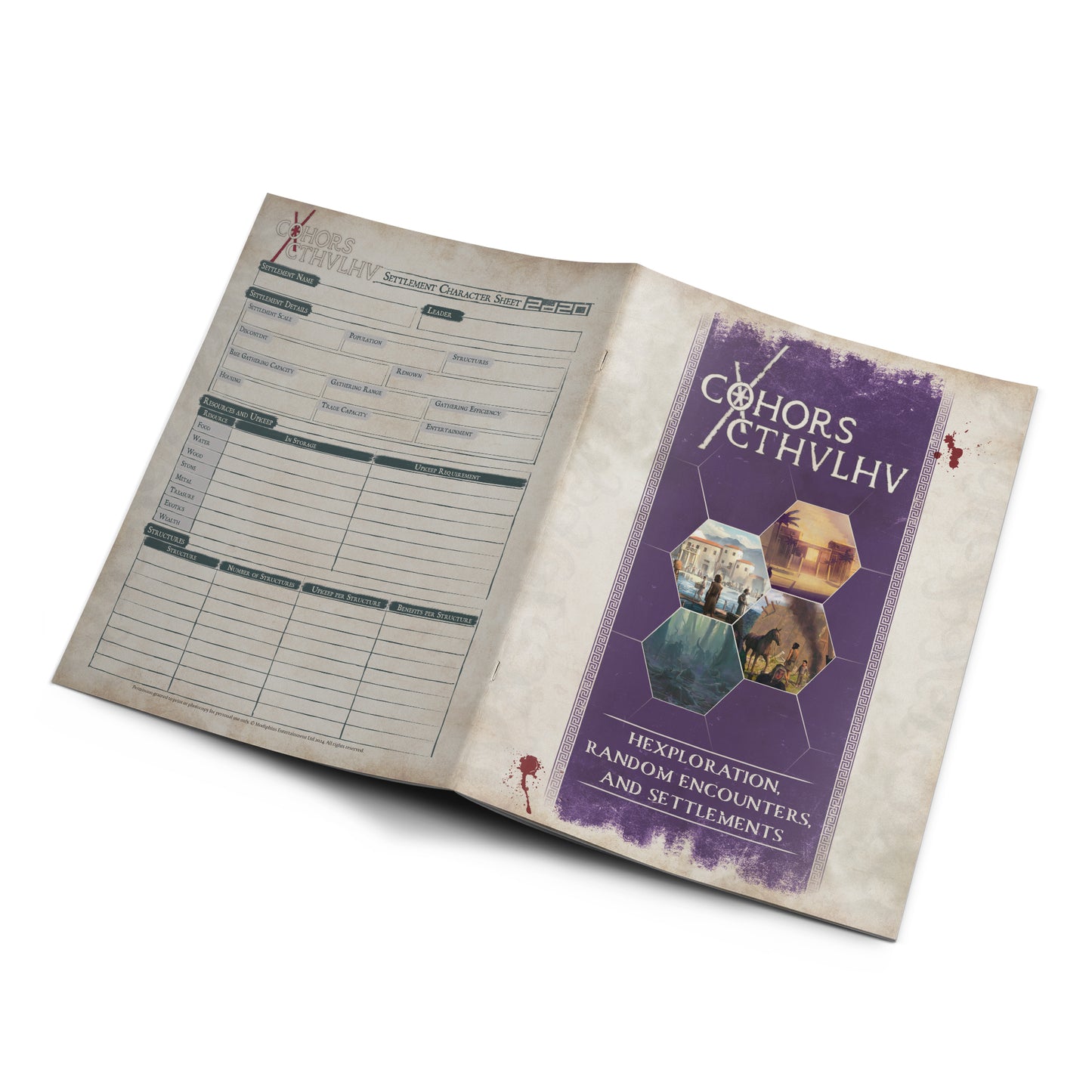 Cohors Cthulhu RPG GM Toolkit