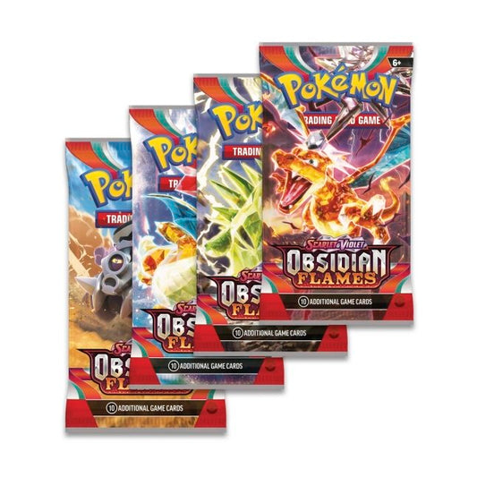 Pokémon TCG: Scarlet & Violet 3 Obsidian Flames Booster (Single Pack)