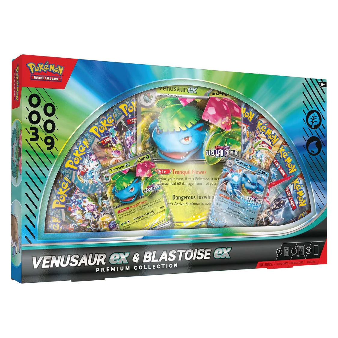 Pokémon TCG: Venusaur /Blastoise ex Premium Collection (H&I exclusive)