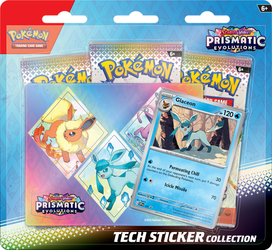 Pokémon TCG: Scarlet & Violet 8.5 - Prismatic Evolutions Tech Sticker Collection