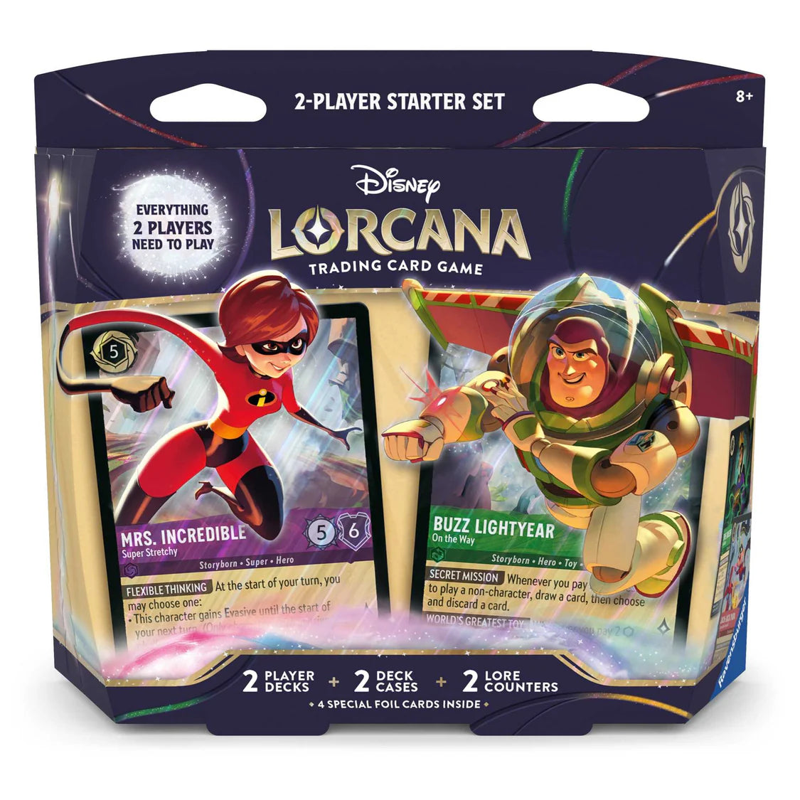 Disney Lorcana - 2 Player Starter Deck - Wilds Unknown - Set 12