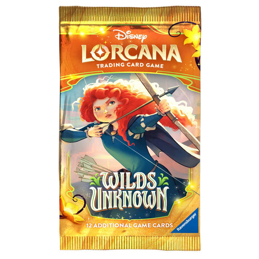 Disney Lorcana TCG - Wilds Unknown Booster Pack Display (24) - Set 12