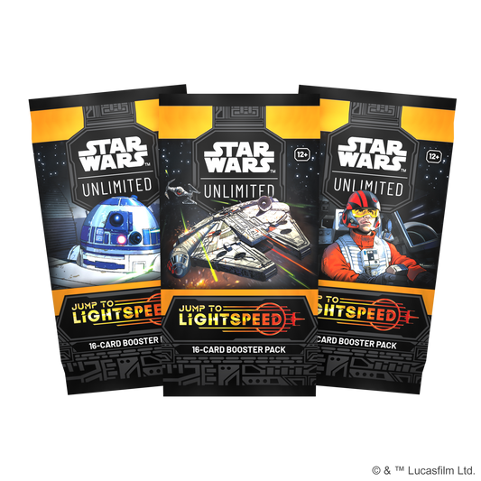 Star Wars: Unlimited Jump to Lightspeed Booster Packs