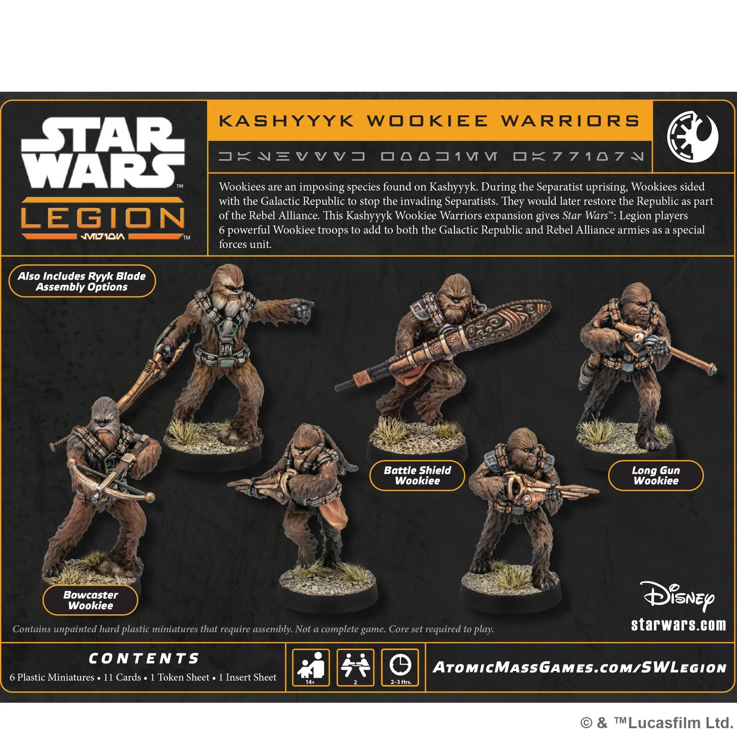 Star Wars: Legion - Kashyyyk Wookiee Warriors Unit Expansion