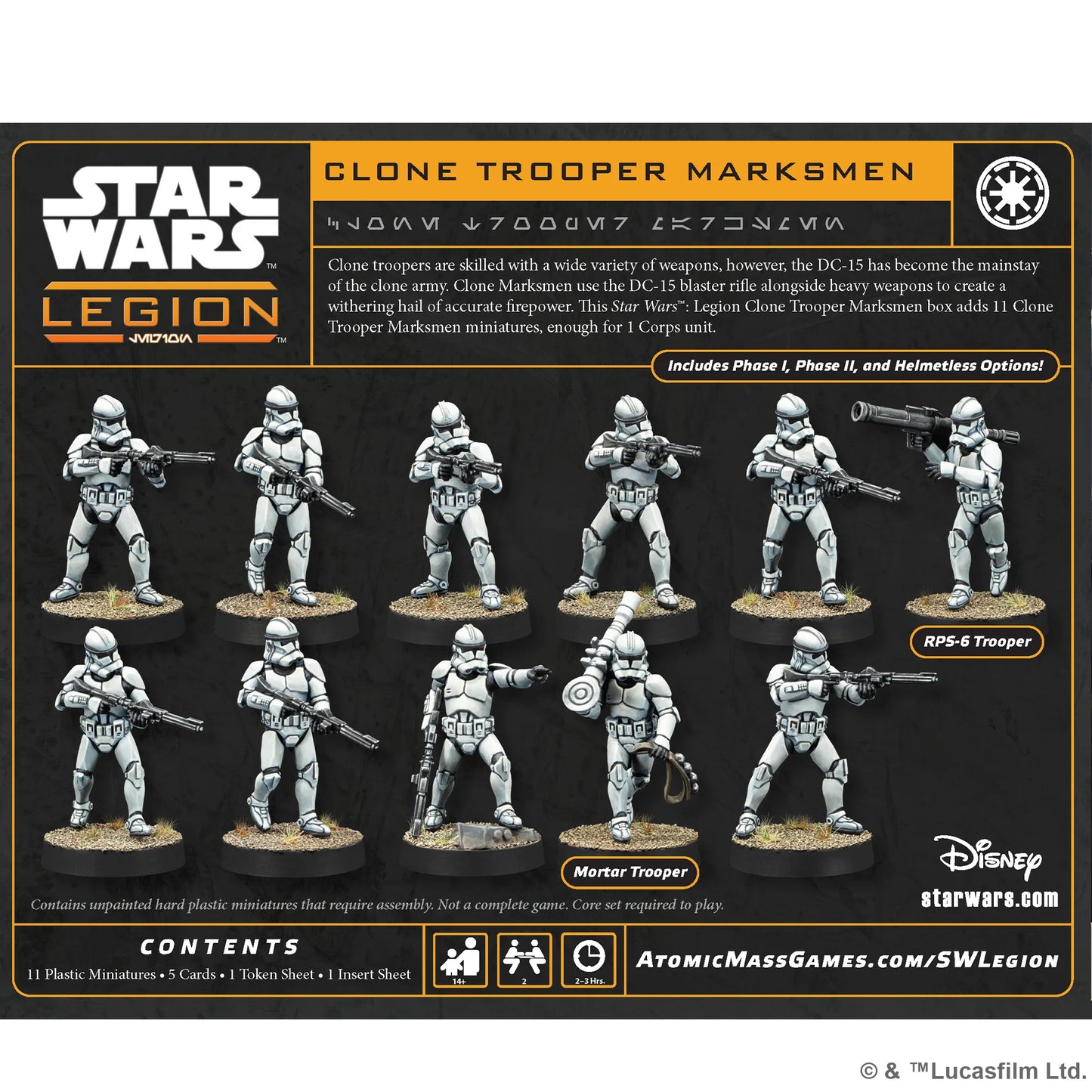 Star Wars: Legion – Clone Trooper Marksmen