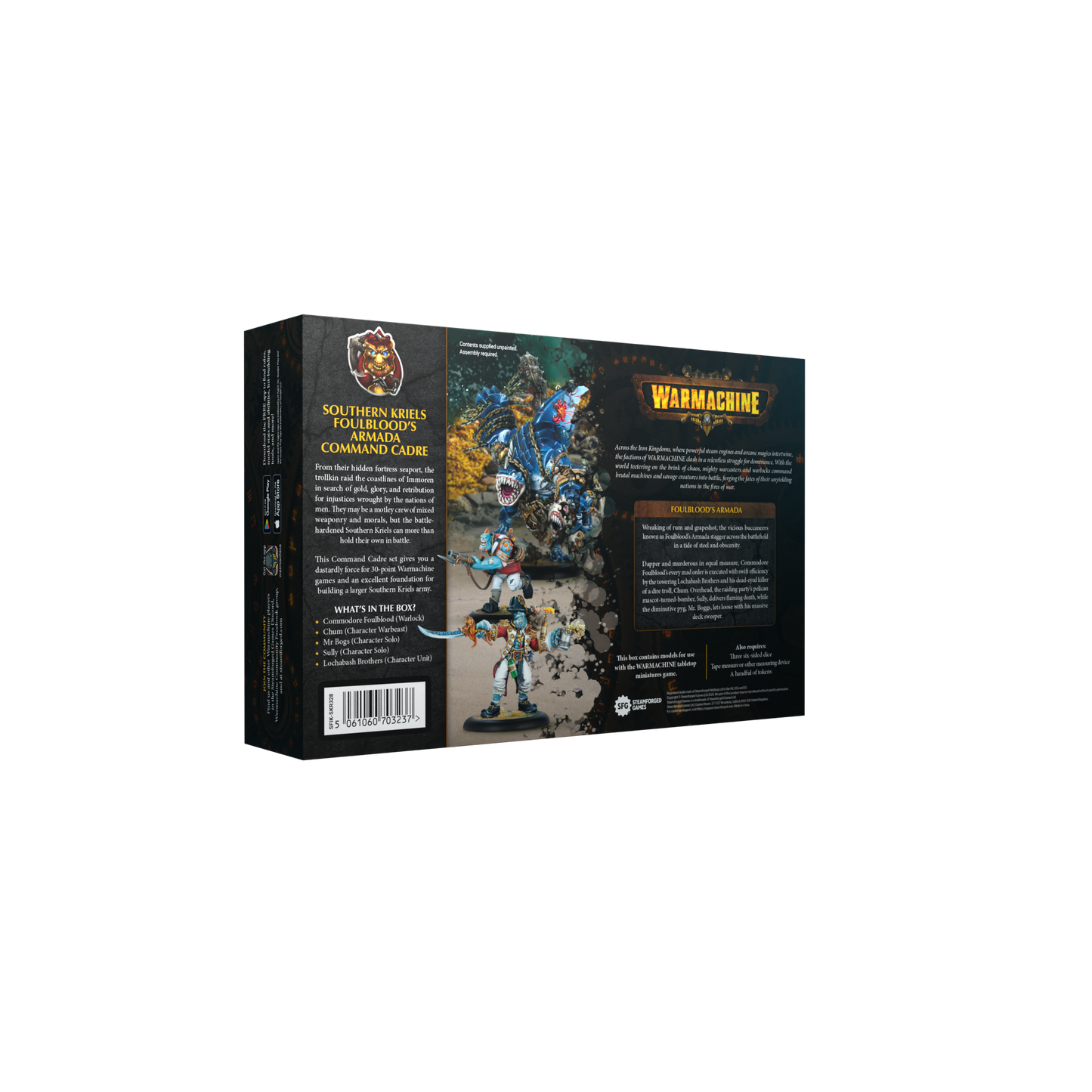 Warmachine: Foulblood's Armada Command Starter (HIPS)