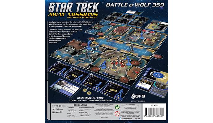 Star Trek Away Missions Core Set: Batle of Wolf 359
