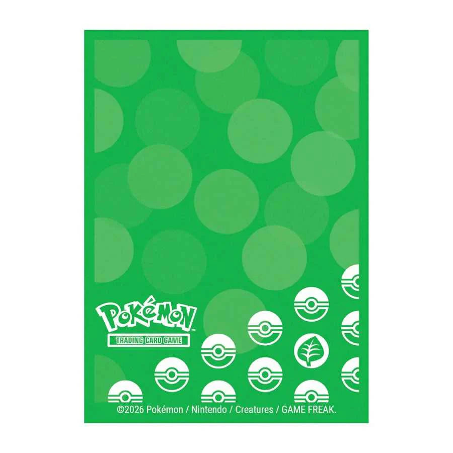Pokémon Energy Deck Protector Sleeves - Grass Type (65ct)