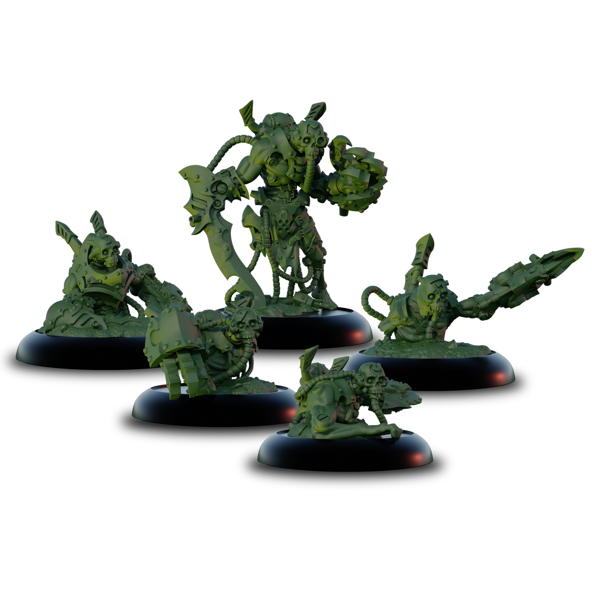 Warmachine: Cryx Necrofactorium Army Box – Legions of the Dead