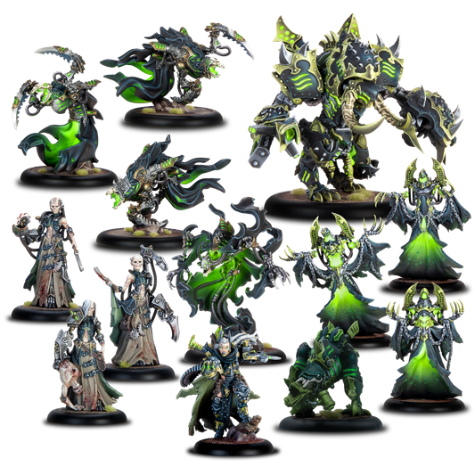 Warmachine: Cryx Necrofactorium Army Box – Wraithbinder's Host