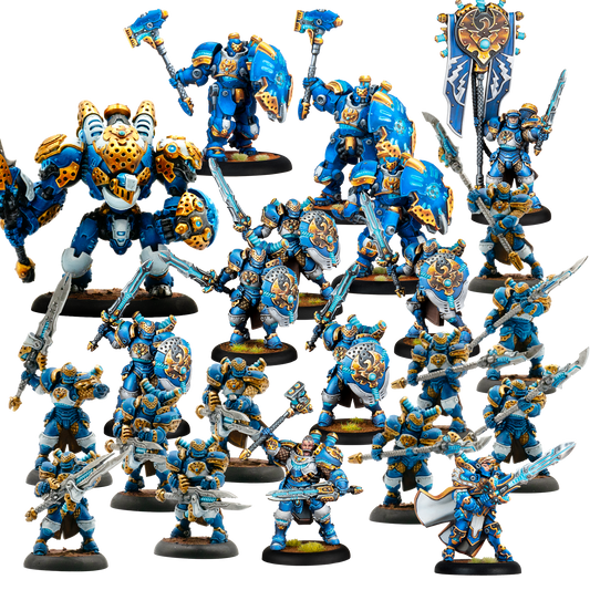 Warmachine: Cygnar Storm Legion Army Box - March of the Storm Divisions