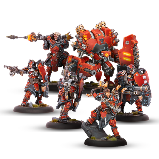 WARMACHINE: KHADOR SKS-6 COMMAND CADRE
