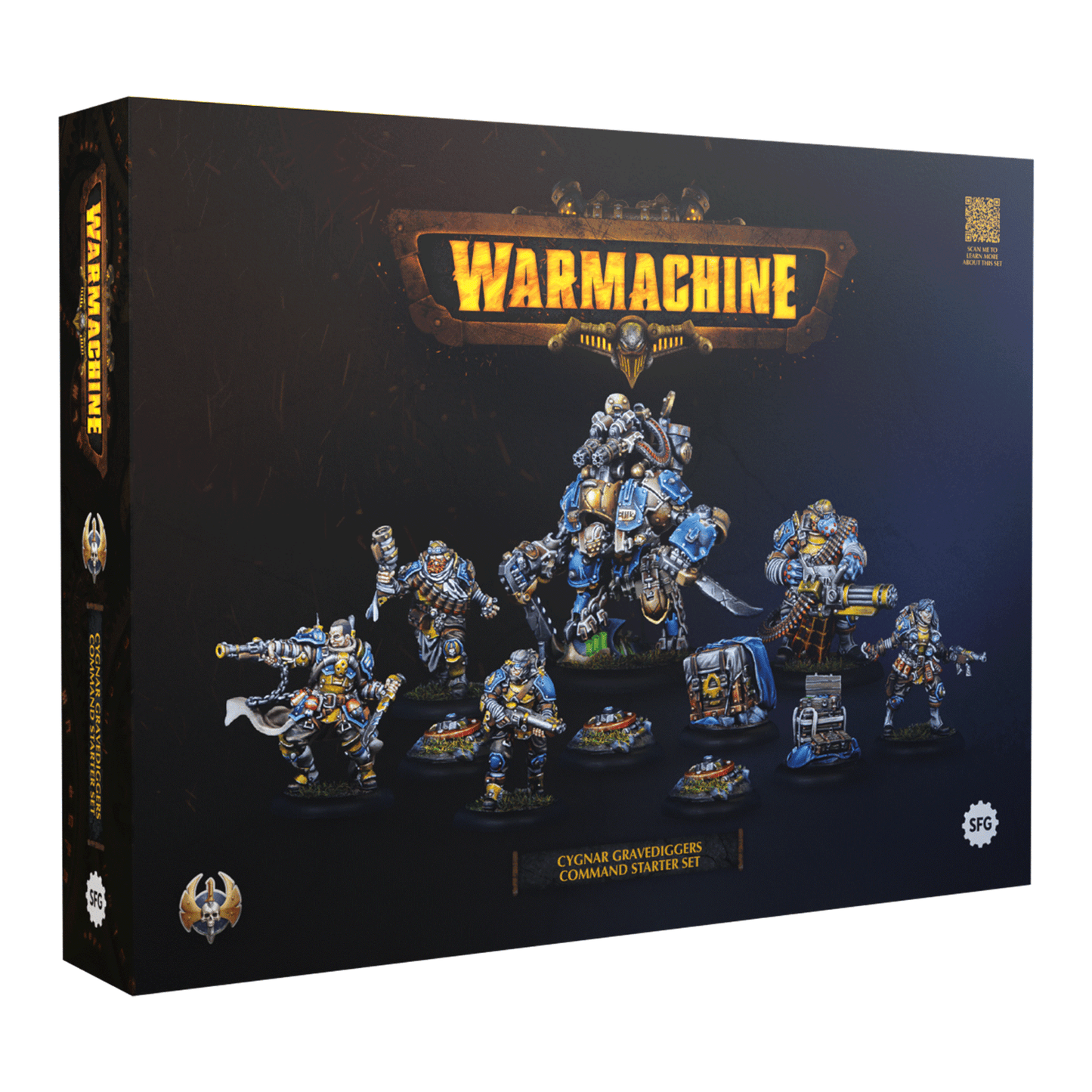 WARMACHINE: CYGNAR GRAVEDIGGERS COMMAND STARTER