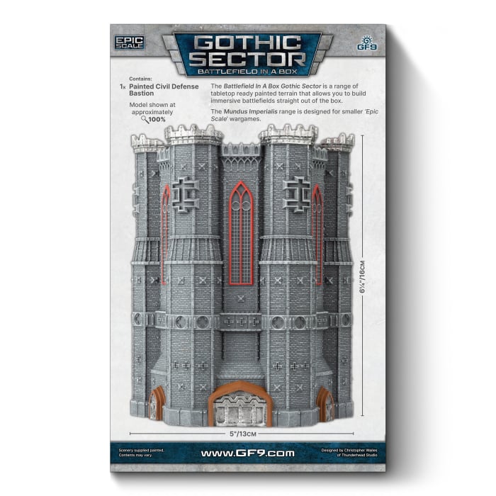 Battlefield In A Box - Gothic Sector: Mundus Imperialis - Civil Defense Bastion