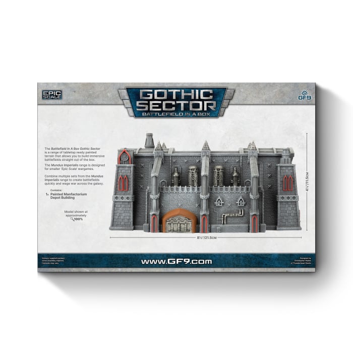 Battlefield In A Box - Gothic Sector: Mundus Imperialis - Manfactorium Depot