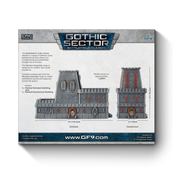 Battlefield In A Box - Gothic Sector: Mundus Imperialis - Scholam & Genatrorium