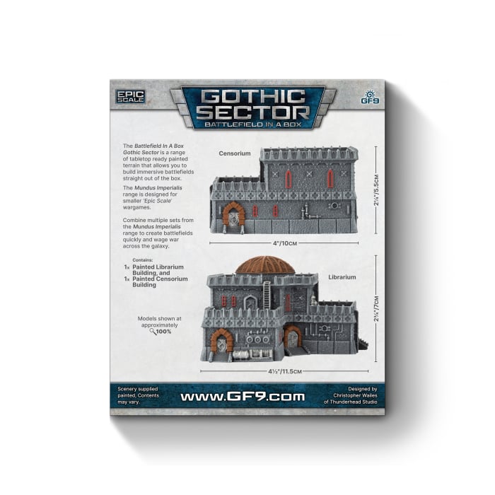 Battlefield In A Box - Gothic Sector: Mundus Imperialis - Librarium & Censorium
