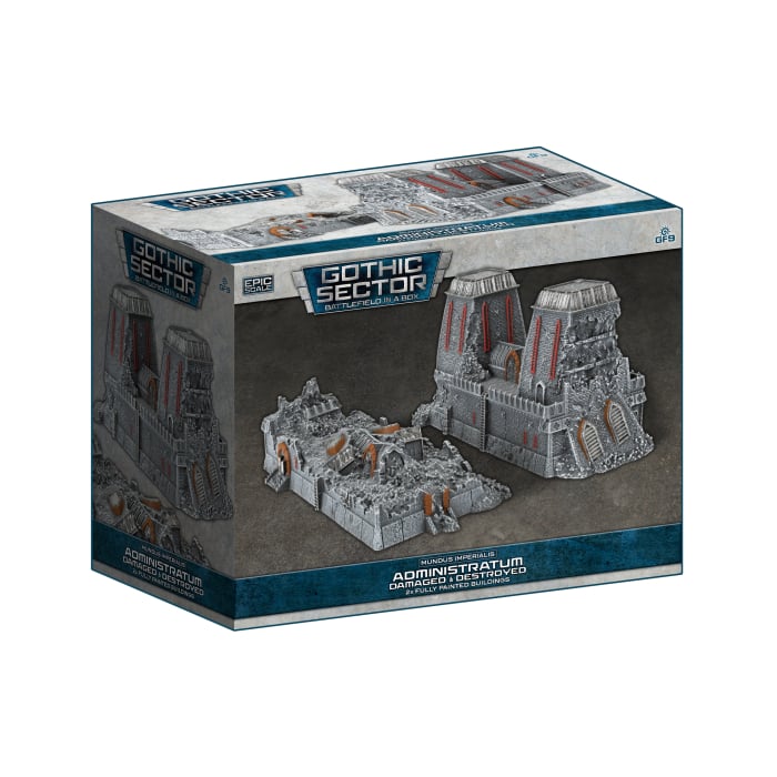 Battlefield In A Box - Gothic Sector: Mundus Imperialis - Damaged Administratum