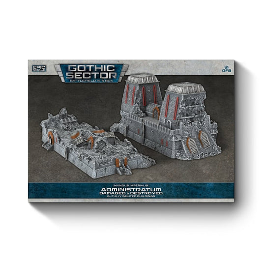 Battlefield In A Box - Gothic Sector: Mundus Imperialis - Damaged Administratum