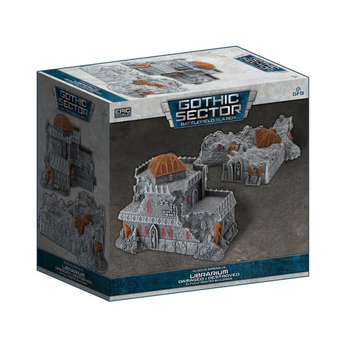 Battlefield In A Box - Gothic Sector: Mundus Imperialis - Damaged Librarium