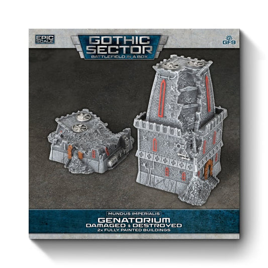 Battlefield In A Box - Gothic Sector: Mundus Imperialis - Damaged Genatrorium