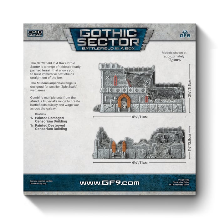 Battlefield In A Box - Gothic Sector: Mundus Imperialis - Damaged Censorium