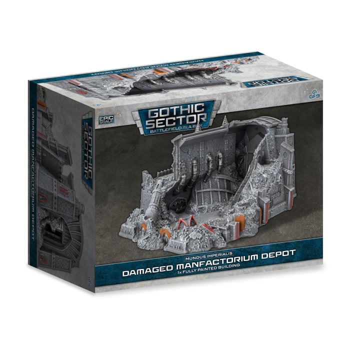 Battlefield In A Box - Gothic Sector: Mundus Imperialis - Damaged Manfactorium Depot