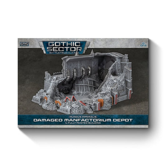 Battlefield In A Box - Gothic Sector: Mundus Imperialis - Damaged Manfactorium Depot