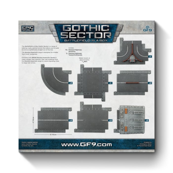 Battlefield In A Box - Gothic Sector: Mundus Imperialis - Highways
