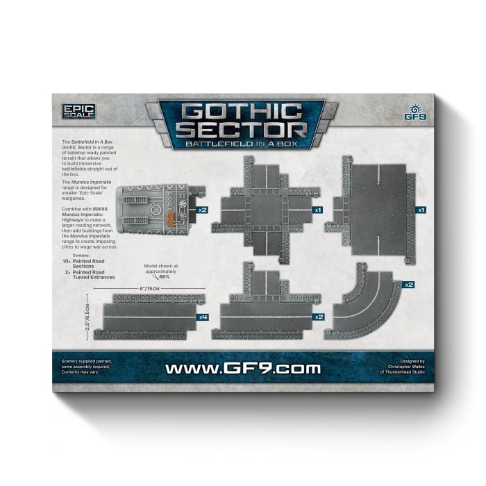 Battlefield In A Box - Gothic Sector: Mundus Imperialis - Roads