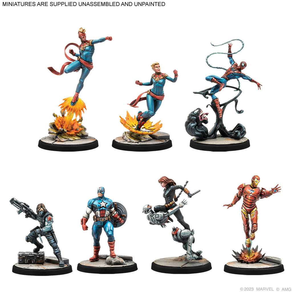 (New) MARVEL: CRISIS PROTOCOL - EARTH'S MIGHTIEST CORE SET