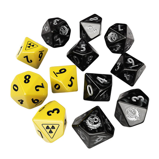 Fallout: Factions - Dice Set: Brotherhood of Steel