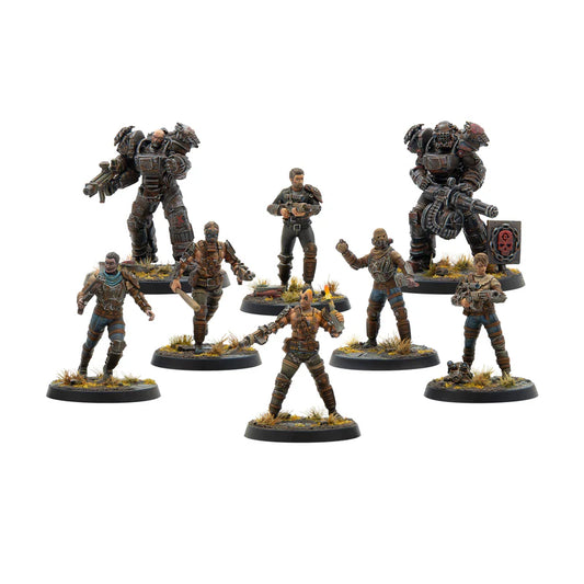 Fallout: Miniatures - Wasteland Raiders Core Box (Plastic)