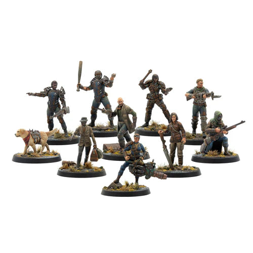 Fallout: Miniatures - Wasteland Survivors Core Set (Plastic)